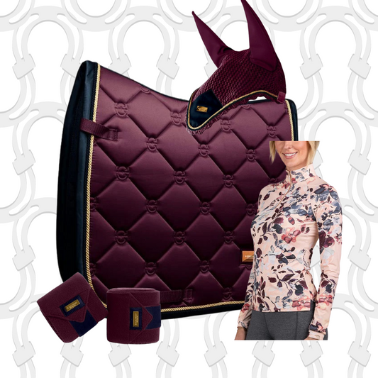 Maroon Matchy Set
