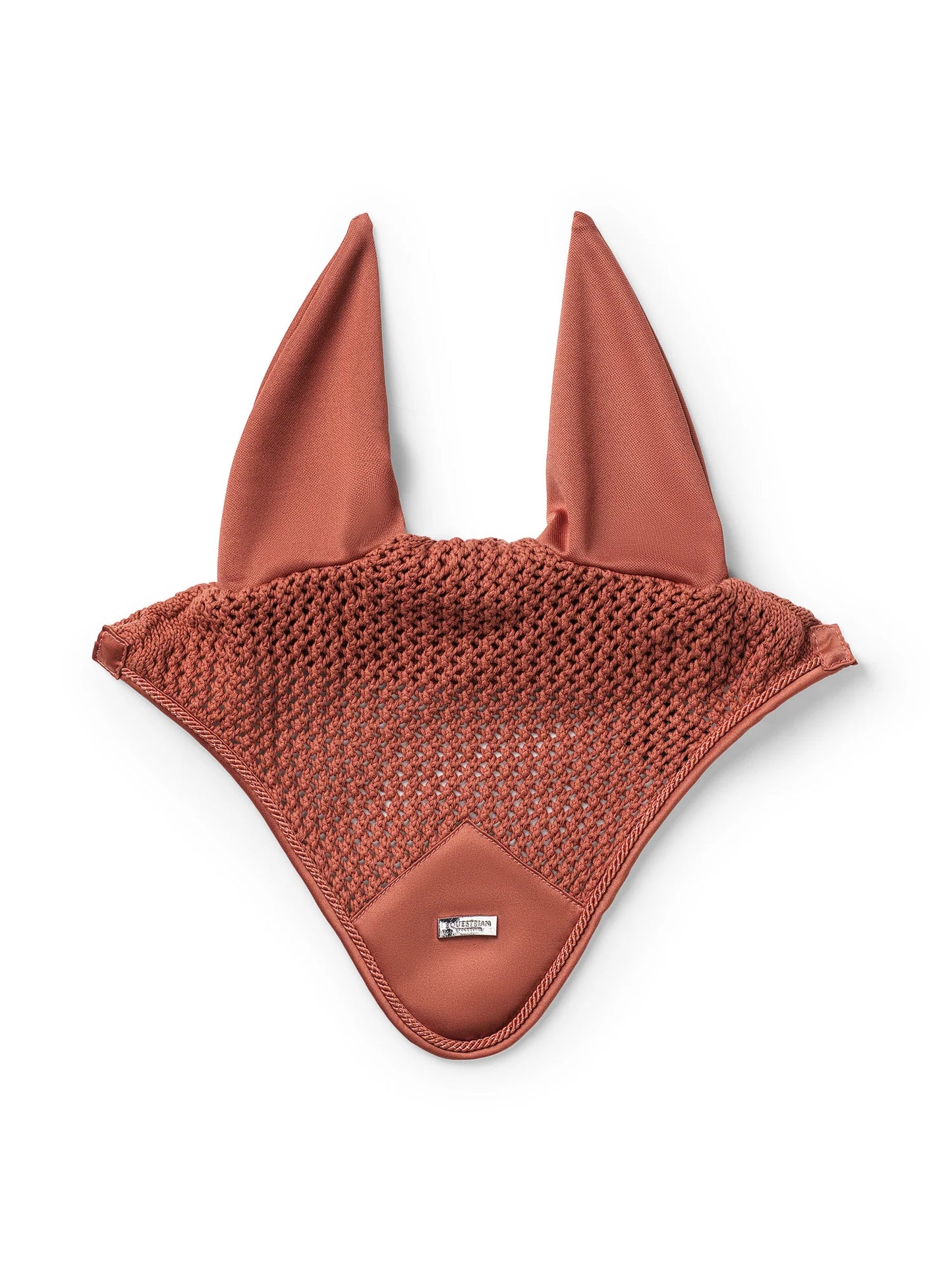 Equestrian Stockholm Ear Bonnet Modern Coral