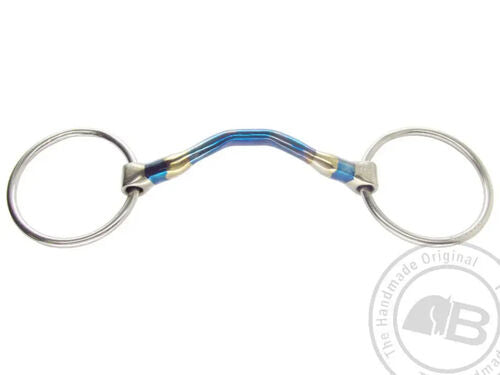 Bomber's International Loose Ring Happy Tongue Bit