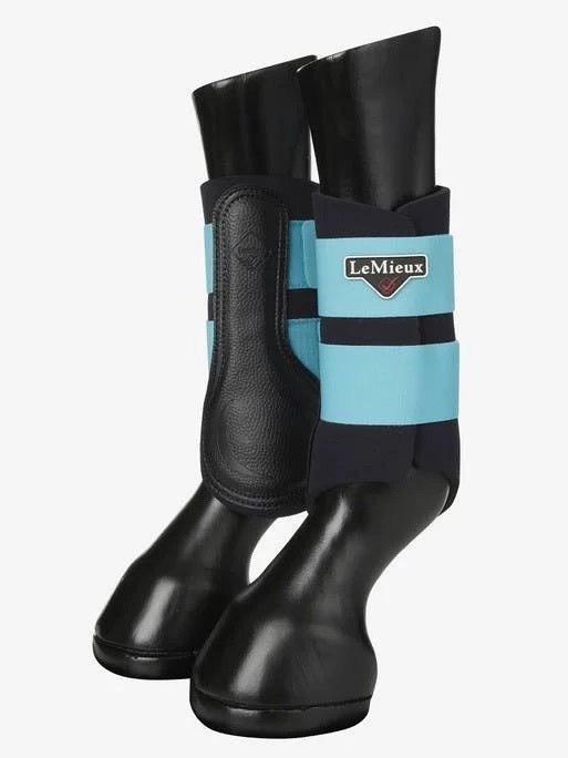 Lemieux Brushing Boots in Azure
