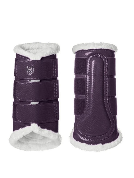 Equestrian Stockholm Brushing Boots in Orchid Bloom
