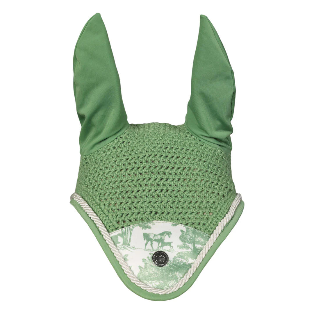 Dapple Bay Toile Fly Veil Green/White