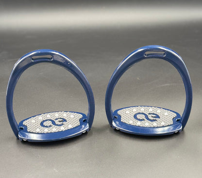 American Equus ‘Elite’ English Stirrups Navy