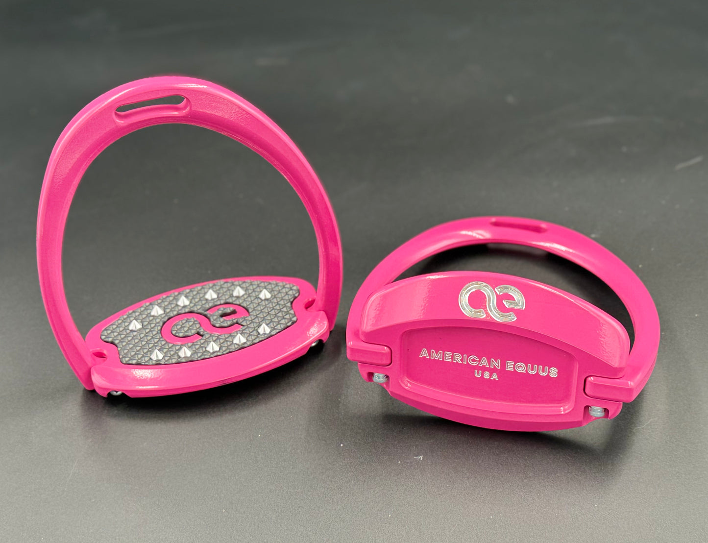 American Equus ’Elite’ English Stirrups Illusion Pink