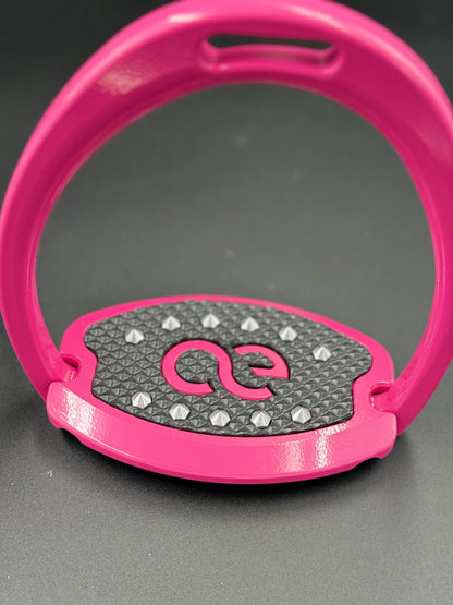 American Equus ’Elite’ English Stirrups Illusion Pink