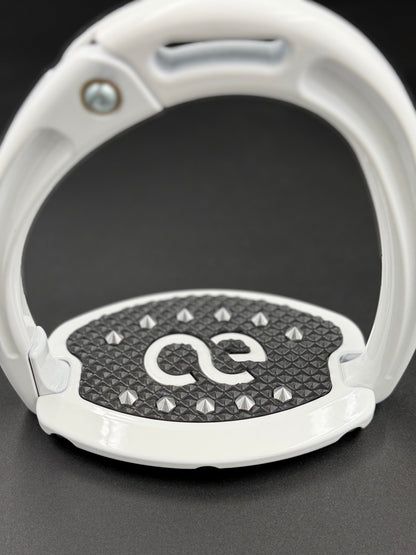 American Equus ‘Elite Escape’ English Stirrups Stratus White
