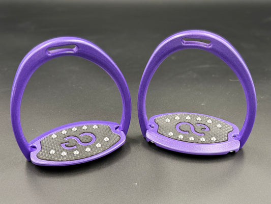 American Equus ‘Elite’ English Stirrup Purple