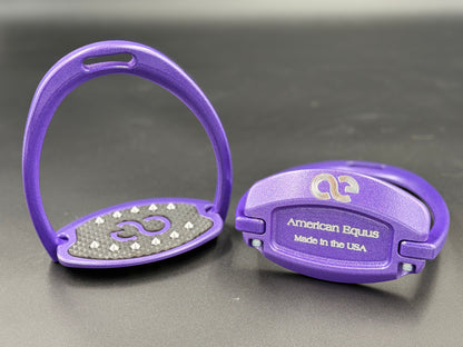 American Equus ‘Elite’ English Stirrup Purple