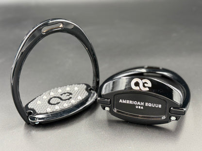 American Equus ‘Elite’ English Stirrups Black