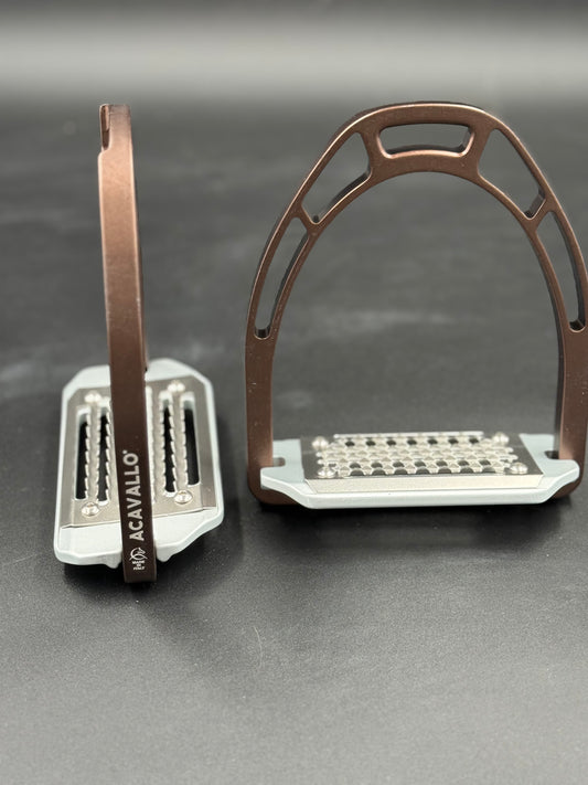 Acavallo Arco Evolution Stirrups Brown