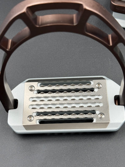 Acavallo Arco Evolution Stirrups Brown