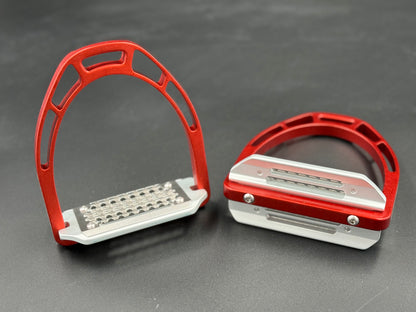 Acavallo Arco Evolution Stirrups Red