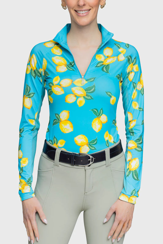 Kastel Denmark Azure Long Sleeve 1/4 Zip