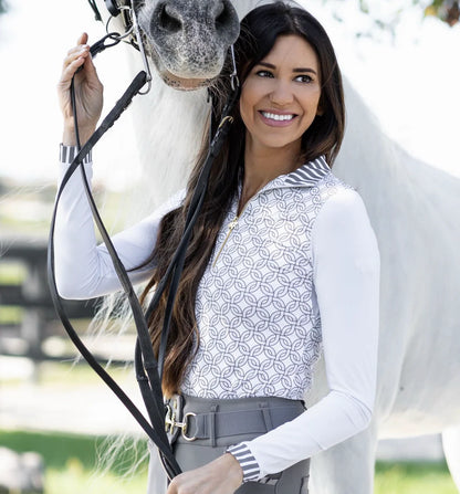 Novella Equestrian The Papi Long Sleeve Shirt