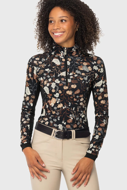 Kastel Denmark Neutral Modern Begonia 1/4 Zip