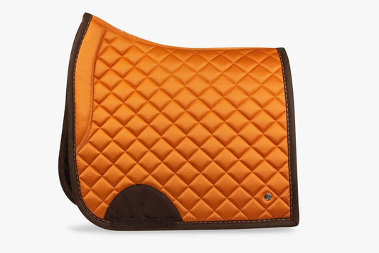 PS of Sweden Dressage Pad in Orange Suede