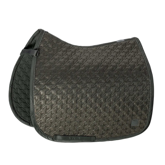 Eskadron Glitter Mesh Dressage Pad in Dark Olive