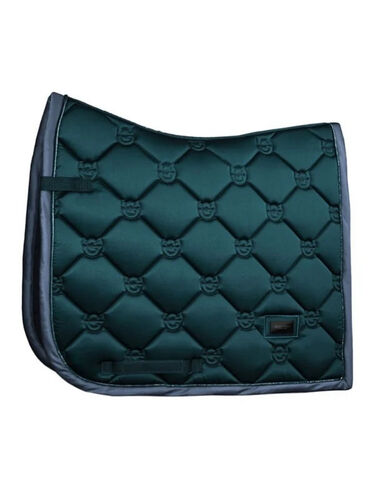 Equestrian Stockholm Dressage Saddle Pad in Dramatic Monday