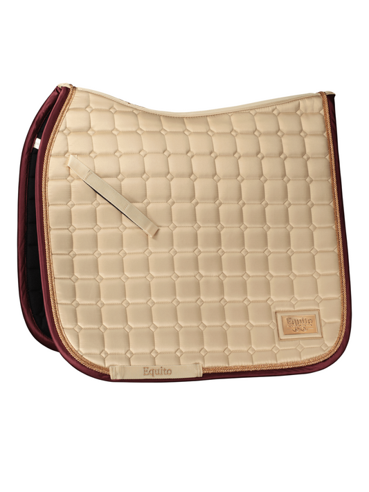 Equito Dressage Pad in Champagne Plum