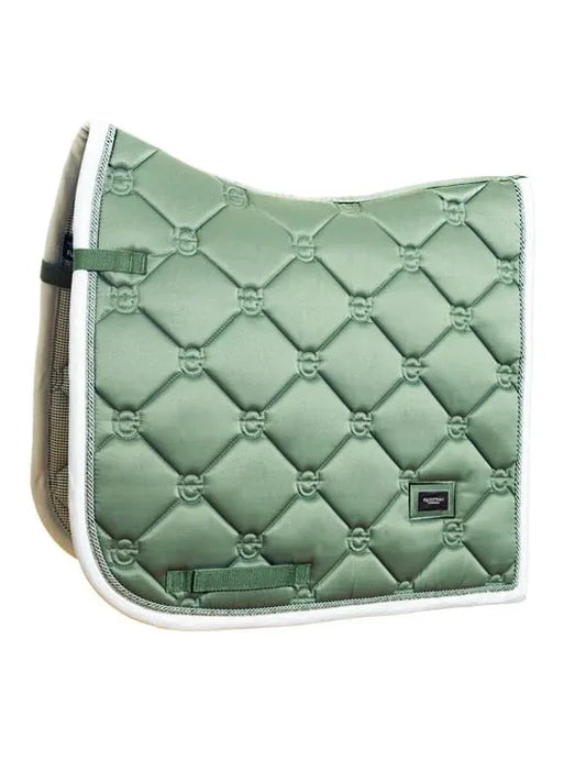 Equestrian Stockholm Dressage Saddle Pad in Pistachio