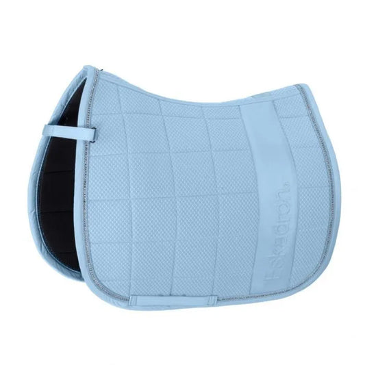 Eskadron Big Square Mesh Crystal Dressage Pade in Light Blue