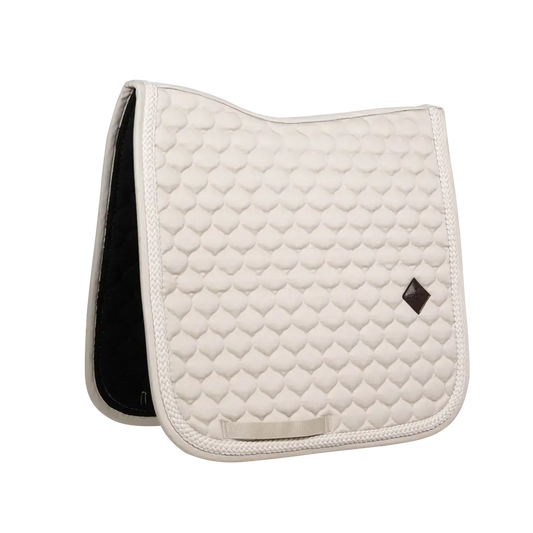 Kentucky Plaited Cord Dressage Pad in Beige