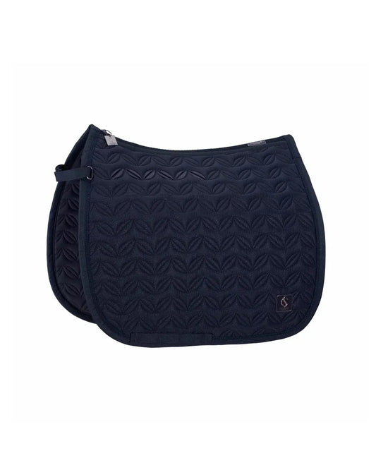 Eskadron Sparkle Floral Dressage Pad in Navy