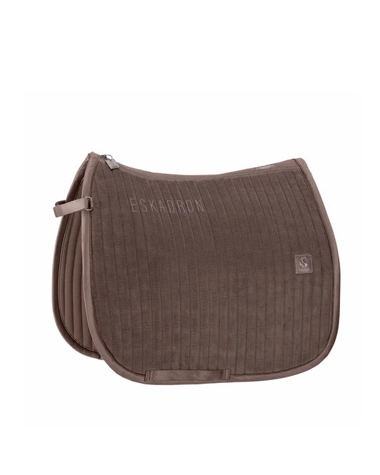 Eskadron Corded Emblem Dressage Pad in Taupe