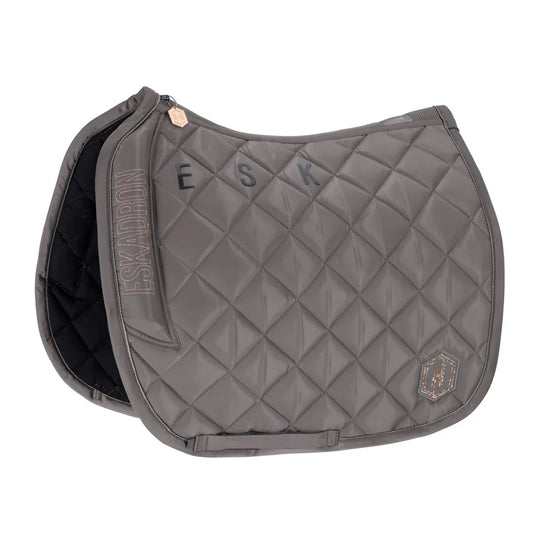 Eskadron High Gloss Avantgarde Dressage Pad in Gray