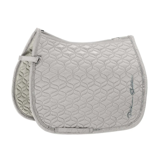 Eskadron Platinum Sparkle Dressage Pad in Pearl Grey