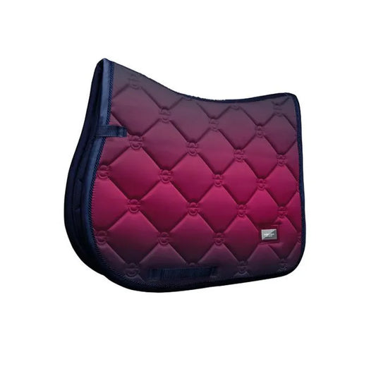 Equestrian Stockholm Jump Saddle Pad in Faded Fuchsia