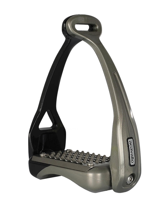 Acavallo Opera Stirrup in Black/Titanium