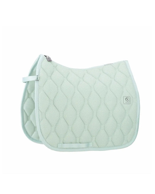 Eskadron Mesh Dressage Pad in Powder Green